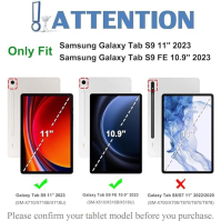 Pouzdro s klávesnicí pro Samsung Galaxy Tab S9 FE 10,9''/ S9 11''2023, pouzdro s klávesnicí pro Samsung S9 FE s držákem S-Pen, o